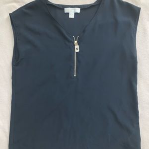 Michael Kors Black Dressy Blouse